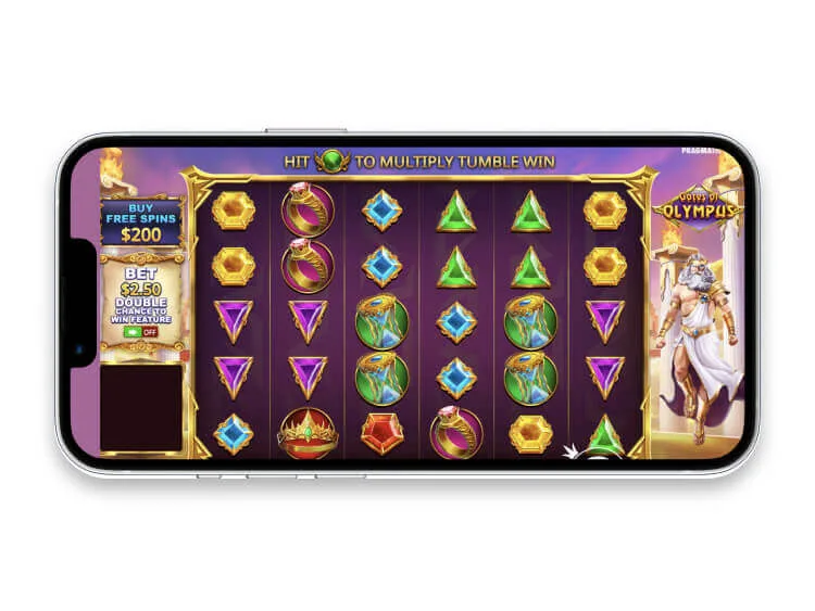 Gates of Olympus Super Scatter gameplay screenshot 1